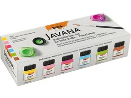 KREUL Javana Stoffmalfarben Set Fresh Color 6 x 20ml