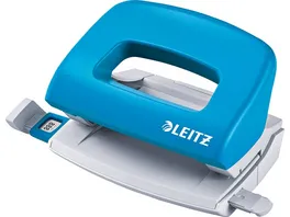 LEITZ NeXXt Mini Locher 5058 10 Blatt hellblau