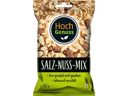 Hochgenuss Nuss Mix gesalzen