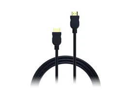 Xlayer Kabel HDMI auf HDMI 4K 3D Support Gold Plated 3 0m Black