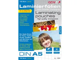 GENIE Laminierfolien DIN A5