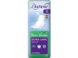 Duchesse Maxi Binden Extra Lang Nacht 12 Stueck