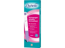 Duchesse Schwangerschaftstest