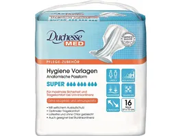 Duchesse MED Hygiene Vorlagen Super