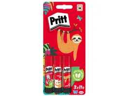 Pritt Klebestift Faultier 3x11g