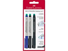 FABER CASTELL Multimark Folienstifte im 3er Set