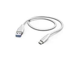 Hama Lade Datenkabel USB Type C USB 3 1 A Stecker 1 5 m Weiss