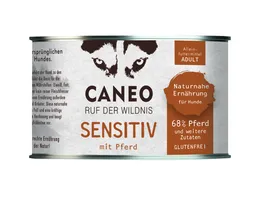 CANEO Nassfutter Sensitiv Pferd Dose