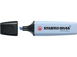 STABILO Textmarker STABILO BOSS ORIGINAL Pastel Einzelstift Wolkenblau