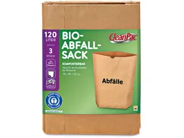 CleanPac Bio Abfallsack 120 Liter