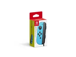 Joy Con L Neon Blau