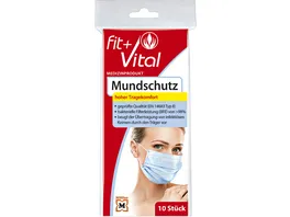 Fit Vital Mundschutz zum einmaligen Gebrauch