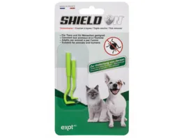 SHIELD N Zeckenhaken fuer Hunde und Katzen