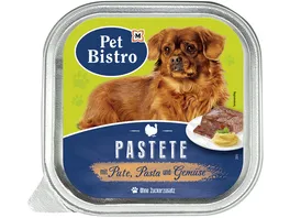 Pet Bistro Pastete Pute Pasta und Gemuese