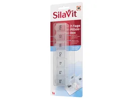 SilaVit Pillenbox mit Stickern 7 Tage