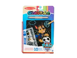 Melissa Doug PAW Patrol Scratch Art Block Chase