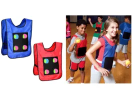 Izzy Sport Kinder Klettball Westen mit 12 Baellen