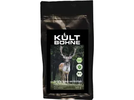 KULTBOHNE Bio Kaffee Bohnen Espresso Hirschbach