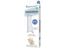 BARFUSS Frischesohlen Weiss