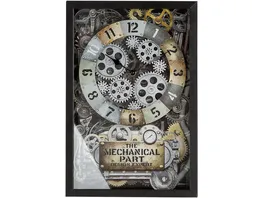 LEONARDO Wanduhr Steampunk