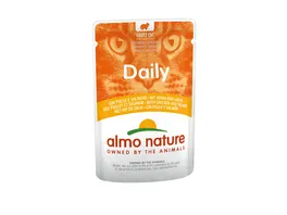 almo nature Katzennassfutter Cat Daily Menu Huhn Lachs