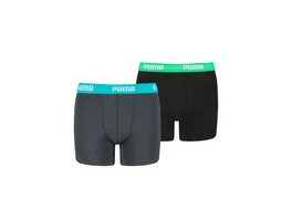 PUMA Jungen Unterhose Basic Boxer 2er Pack