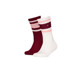 TOMMY HILFIGER Kinder Socken Sport Stripe 2er Pack