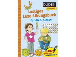 Duden Leseprofi Lustiges Lese Uebungsbuch fuer die 1 Klasse