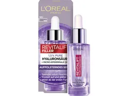 L Oreal Paris Revitalift Filler Hyaluronsaeure Serum