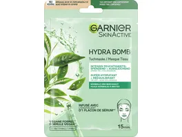 Garnier Hydra Bomb Tuchmaske Gruentee