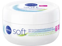 NIVEA soft Creme Erfrischende Feuchtigkeitscreme