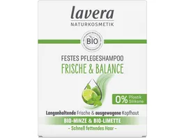 lavera Frische Balance Festes Pflegeshampoo