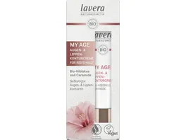 lavera MY AGE Augen und Lippenkonturencreme