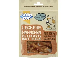 Good Boy Leckere Haehnchen Sticks mit Reis