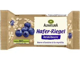 Alnatura Bio Hafer Riegel Heidelbeere