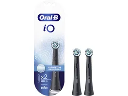 Oral B Aufsteckbuersten iO Ultimative Reinigung BLACK