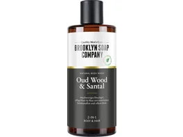 BROOKLYN SOAP COMPANY Oud Wood Santal Duschgel