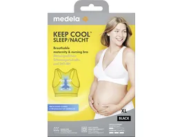 Medela Keep Cool Schlaf Bustier schwarz