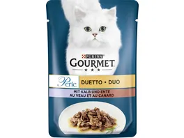 PURINA GOURMET Perle Duetto mit Kalb Ente