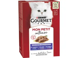 PURINA GOURMET Mon Petit intense mit Thunfisch