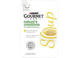 PURINA GOURMET Nature s Creations Soup Koestliche Bruehe mit natuerlichem Huhn