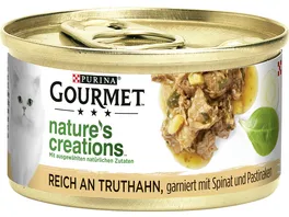 PURINA GOURMET Nature s Creations Reich an Truthahn