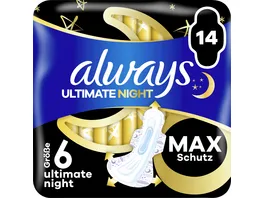 Always Damenbinden Ultimate Night BigPack