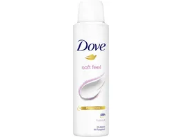 Dove Deo Spray Anti Transpirant Soft Feel 0 Alkohol 150 ml