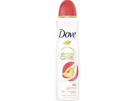 Dove advanced CARE Anti Transpirant Pfirsich weisser Bluetenduft