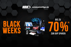 Bis zu 70 Prozent sparen: Black-Weeks bei Notebooksbilliger.de