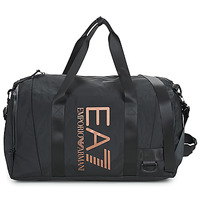 Taschen Sporttaschen Emporio Armani EA7 VIGOR7  U GYM BAG - UNISEX GYM BAG Schwarz / Rosa / Gold