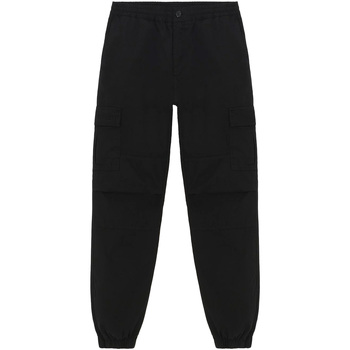 Kleidung Herren Hosen Iuter Cargo Jogger Schwarz