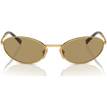 Uhren & Schmuck Sonnenbrillen Prada Sonnenbrille PRA59S 5AK70G Gold