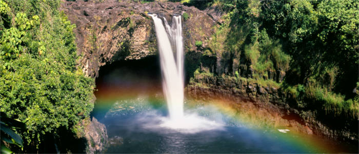 Wasserfall in Hawaii